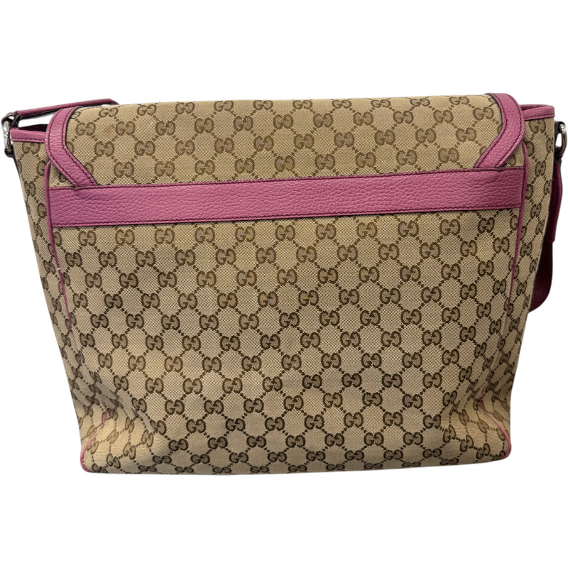 Women's GG Supreme Baby Changer Travel Bag Beige