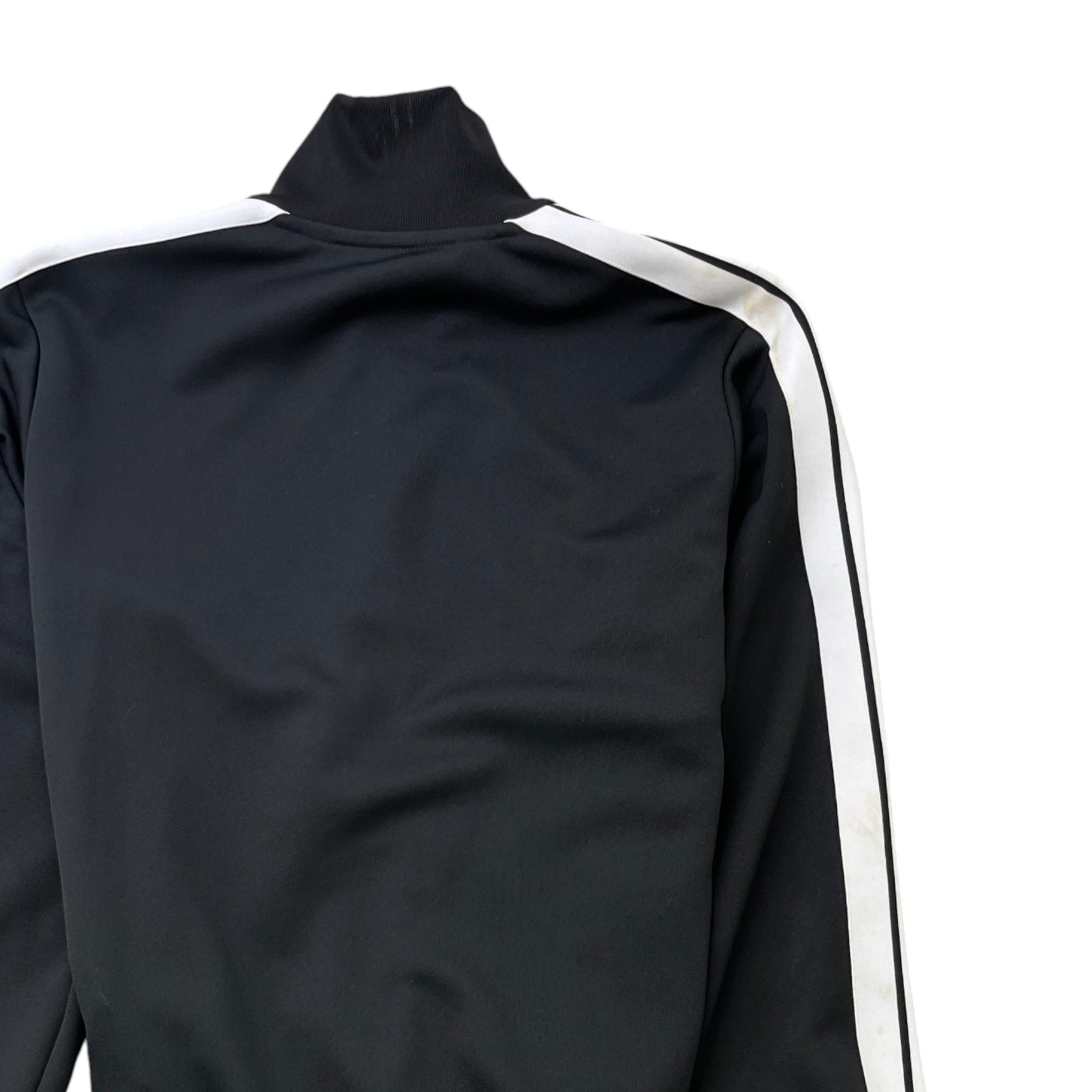 Men's Stripe Logo Track Jacket Black Size M - Photo 4