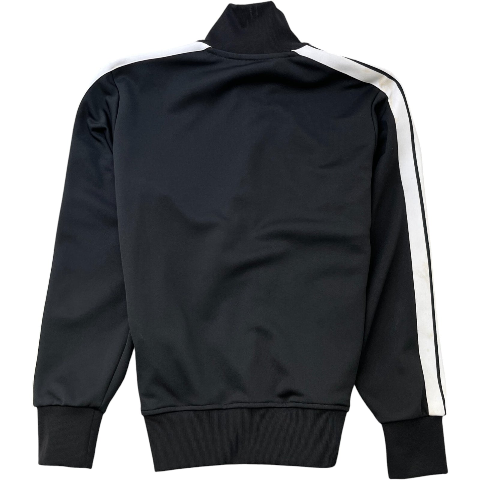 Men's Stripe Logo Track Jacket Black Size M - Photo 2
