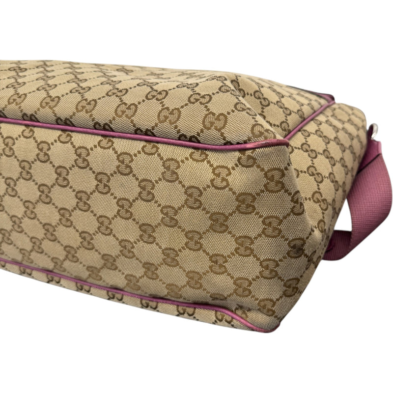 Women's GG Supreme Baby Changer Travel Bag Beige