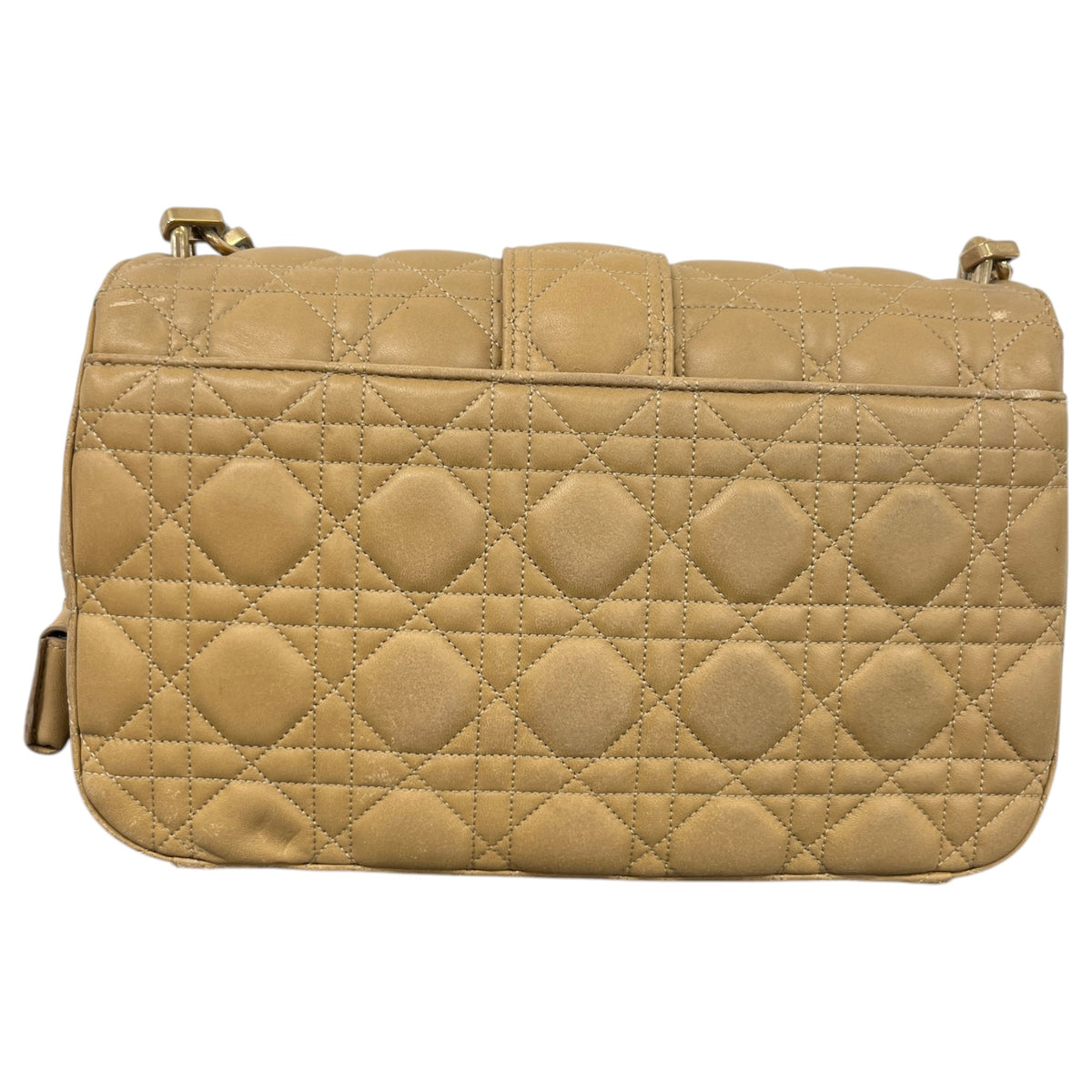 Women's 2010 Miss Dior shoulder Handbag Beige - Photo 3
