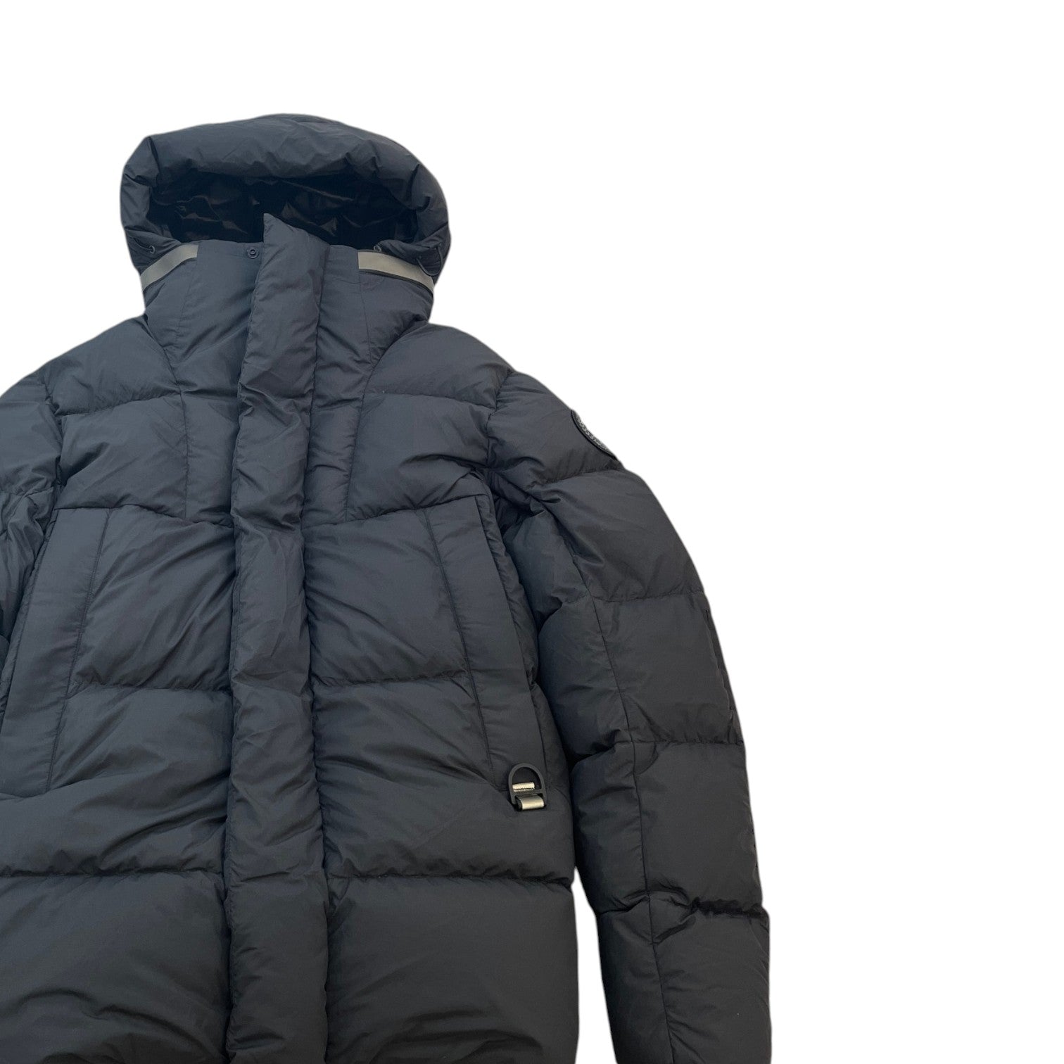 Men's Lawrence Puffer Down Jacket Black Size L - Photo 3
