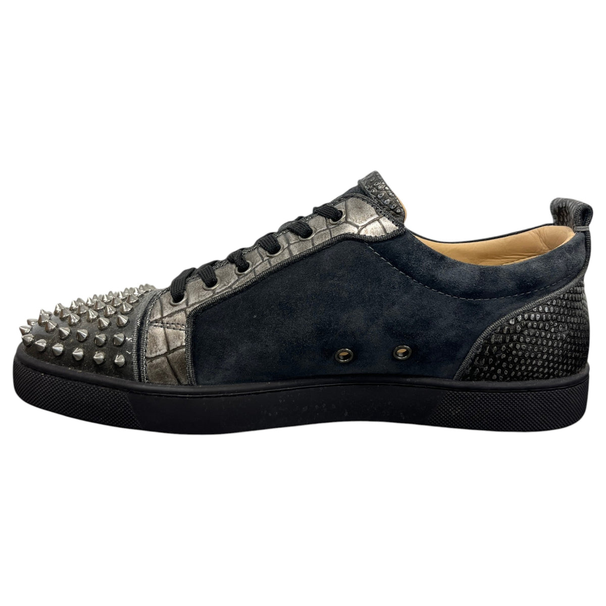 Men's Louis Junior Spikes Orlato Low Trainers Grey Size UK 8.5 / EU 42.5 - Photo 2