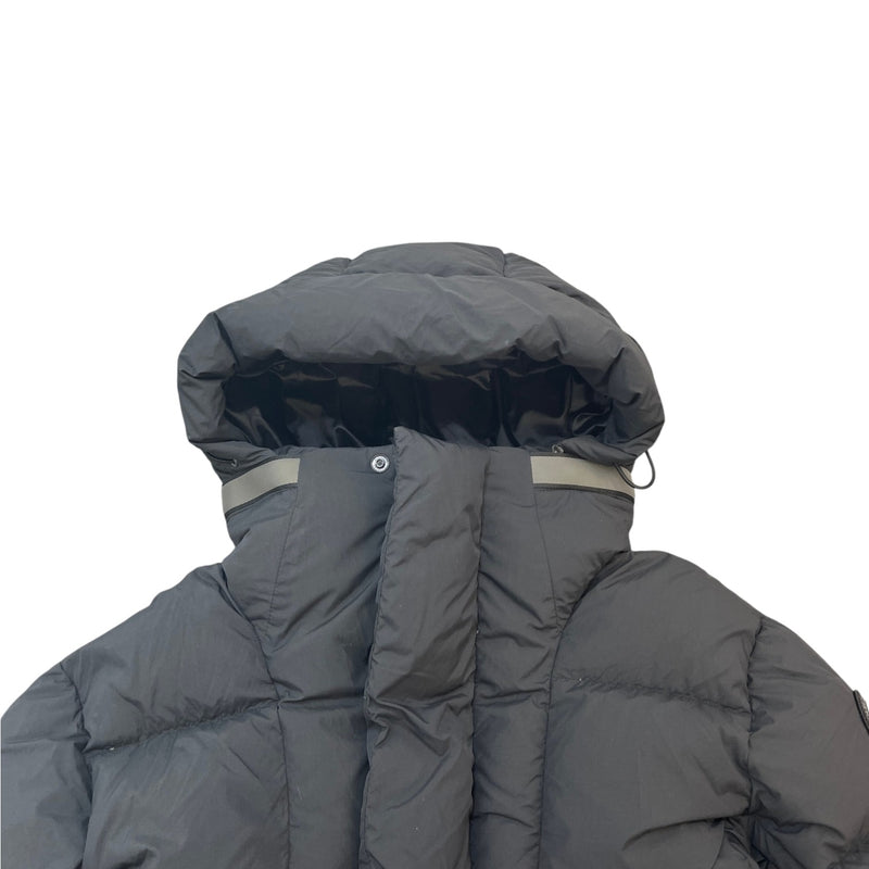 Men's Lawrence Puffer Down Jacket Black Size L