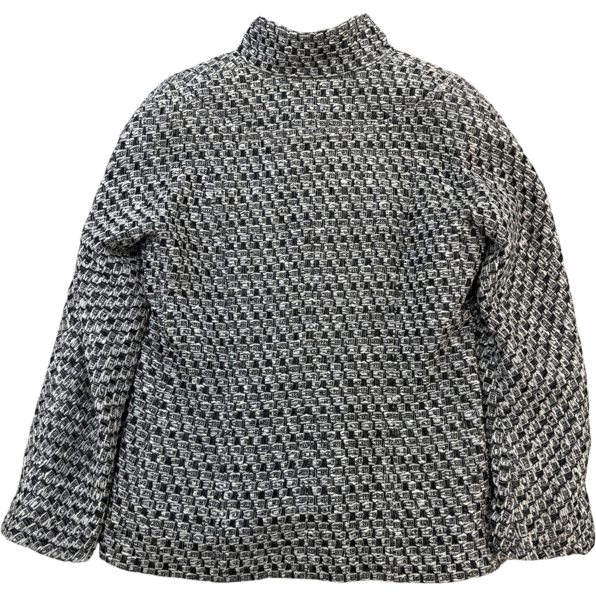 Women's Lurex Tweed Jacket Grey Size S / UK 8 - Photo 2