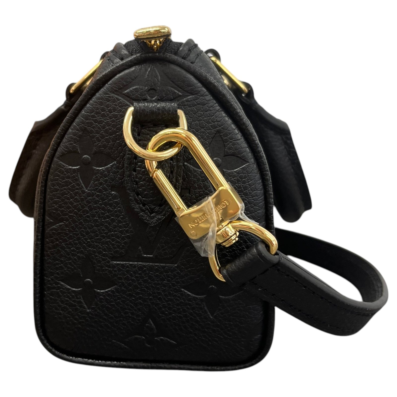 Women's Monogram Empreinte Nano Speedy Handbag Black - Photo 7
