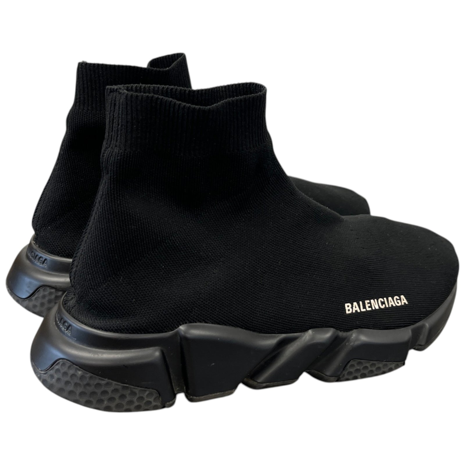 Men's Speed Sock High Trainers Black Size EU 42 / UK 8 - Photo 8