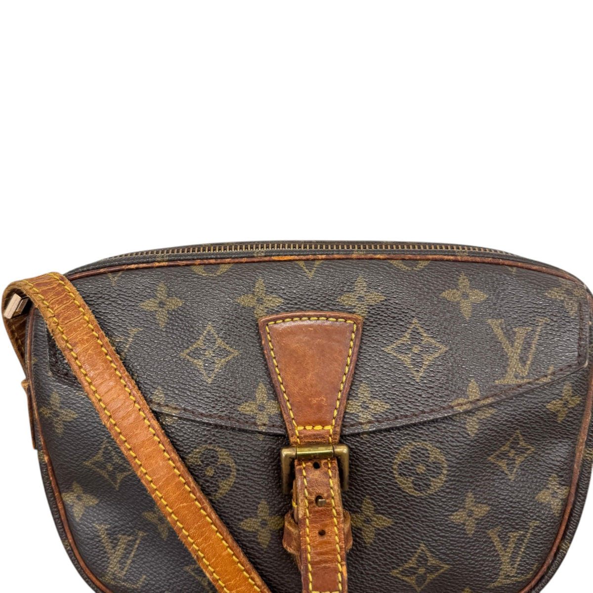 Women's Monogram Jeune Fille Crossbody Bag Brown - Photo 4