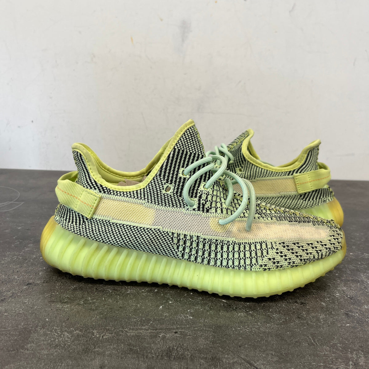 Men's Boost 350 V2 Low Trainers Green Size UK 10.5 / EU 44.5 - Photo 12