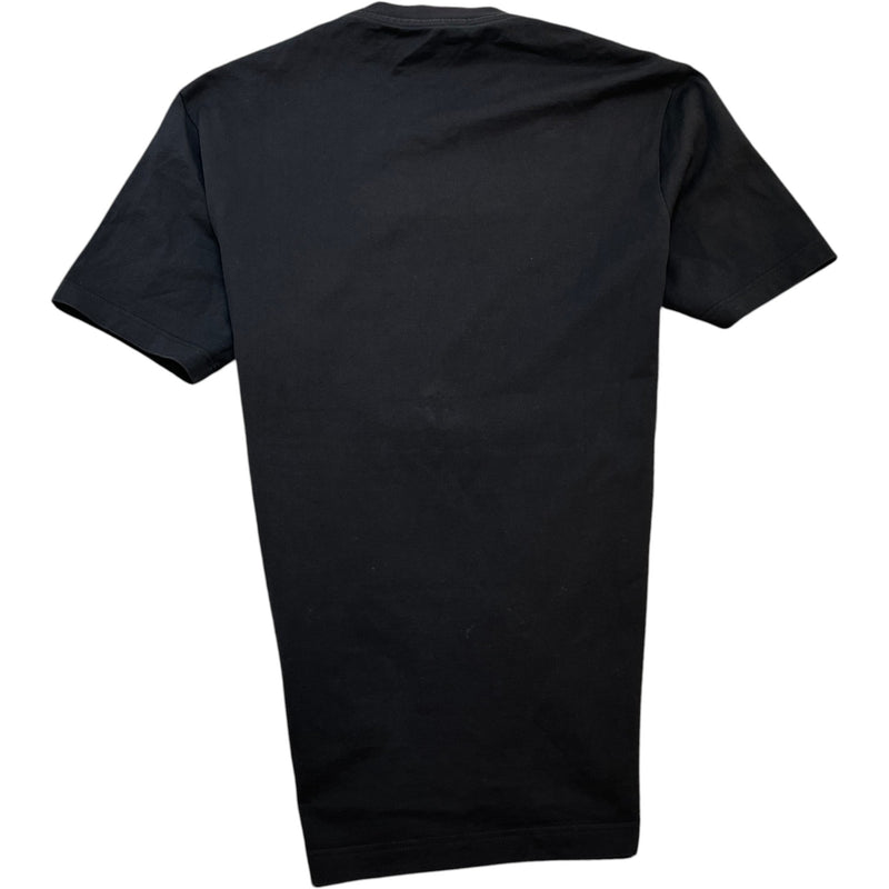 Men's Metallic 2054 Logo T-Shirt Black Size L