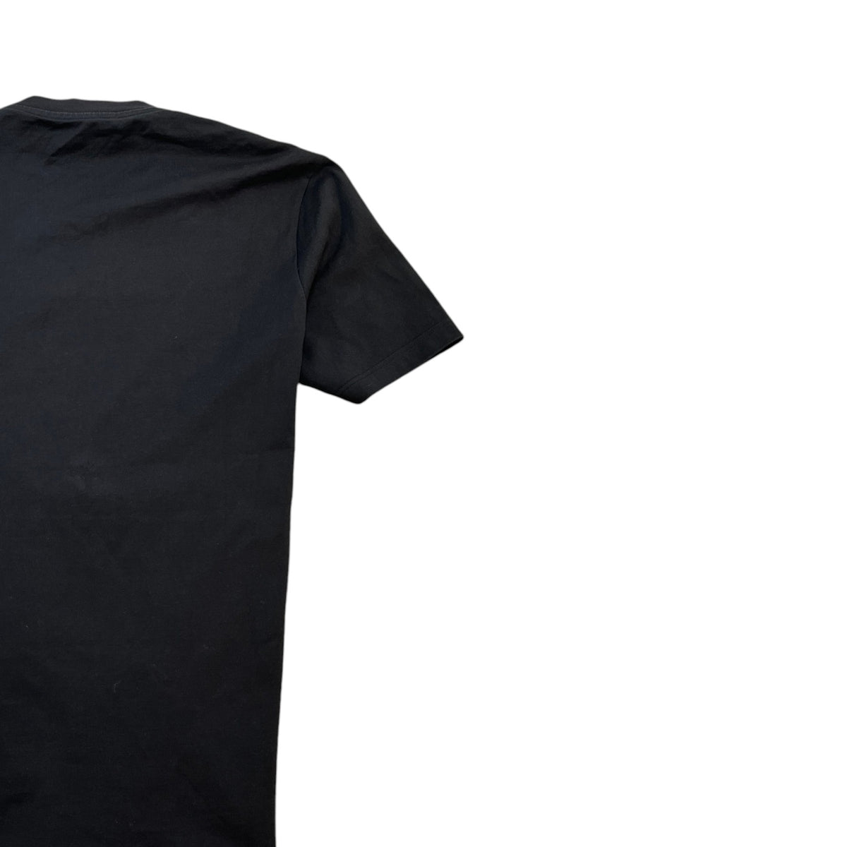 Men's Metallic 2054 Logo T-Shirt Black Size L - Photo 4