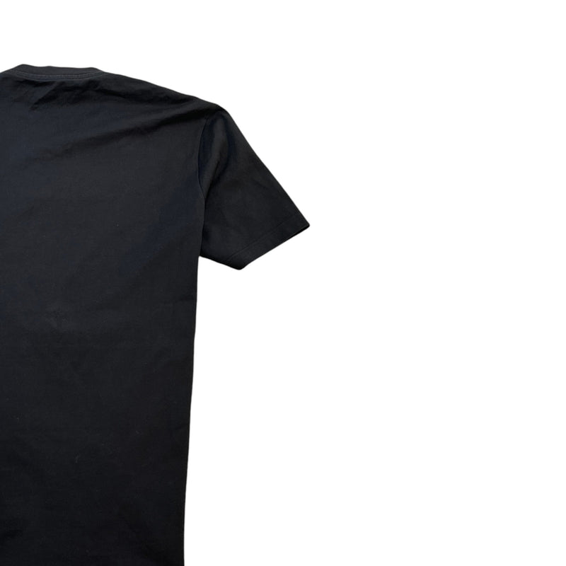 Men's Metallic 2054 Logo T-Shirt Black Size L