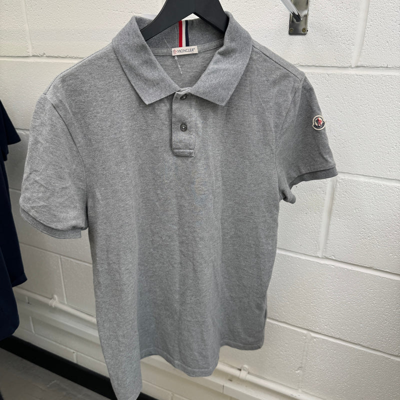 Men's Maglia Polo Shirt Grey Size L