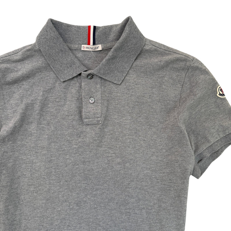 Men's Maglia Polo Shirt Grey Size L