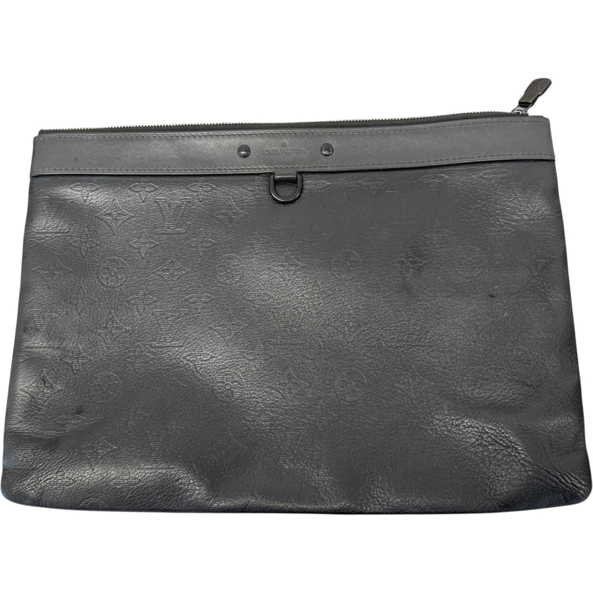 Men's Monogram Shadow Discovery Pochette Pouch Black - Photo 1