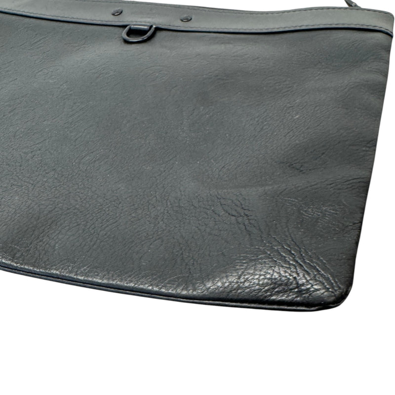 Men's Monogram Shadow Discovery Pochette Pouch Black