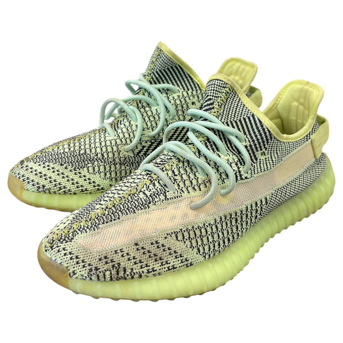 Men's Boost 350 V2 Low Trainers Green Size UK 10.5 / EU 44.5 - Photo 9