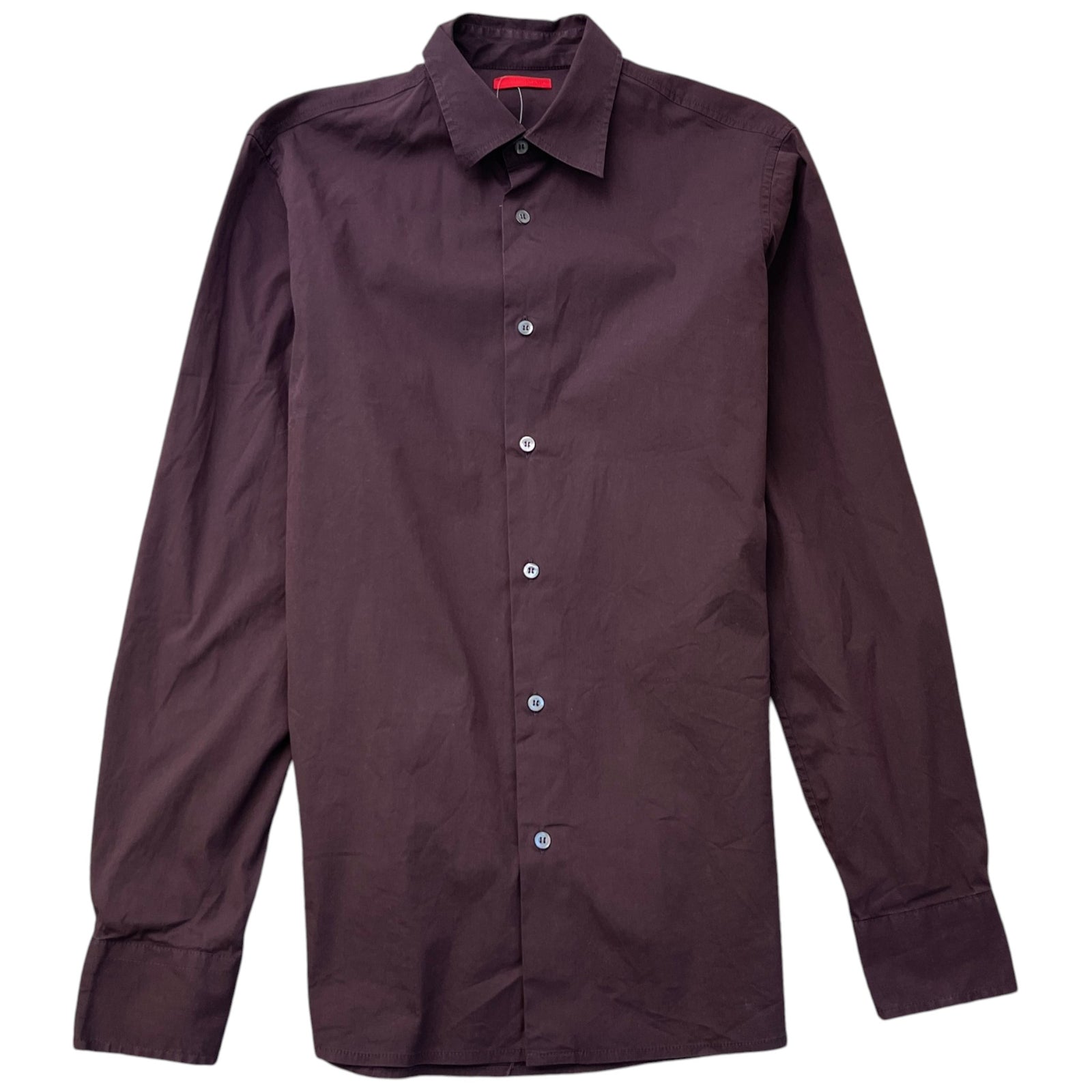 Men's Linea Rossa Long Sleeve Shirt Burgundy Size L - Photo 1