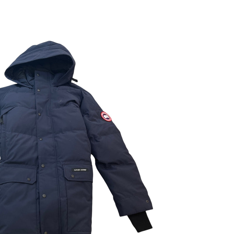 Men's Emory Parka Down Jacket Navy Size L