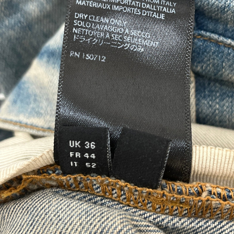 Men's Plaid Mx1 Jeans Blue Size XL / W36