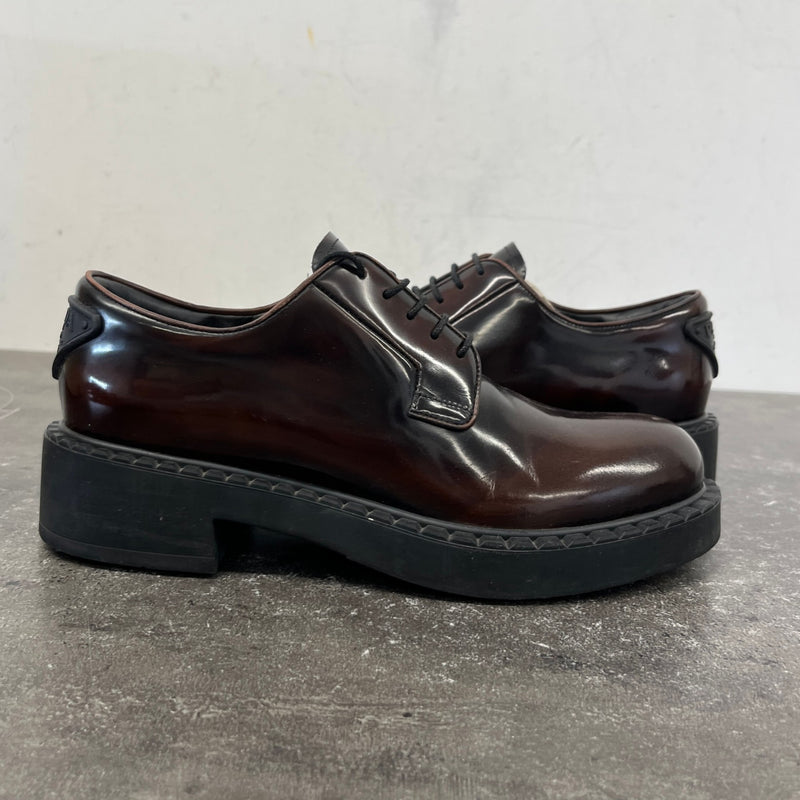 Women's Derby Low Trainers Brown Size UK 5 / EU 38