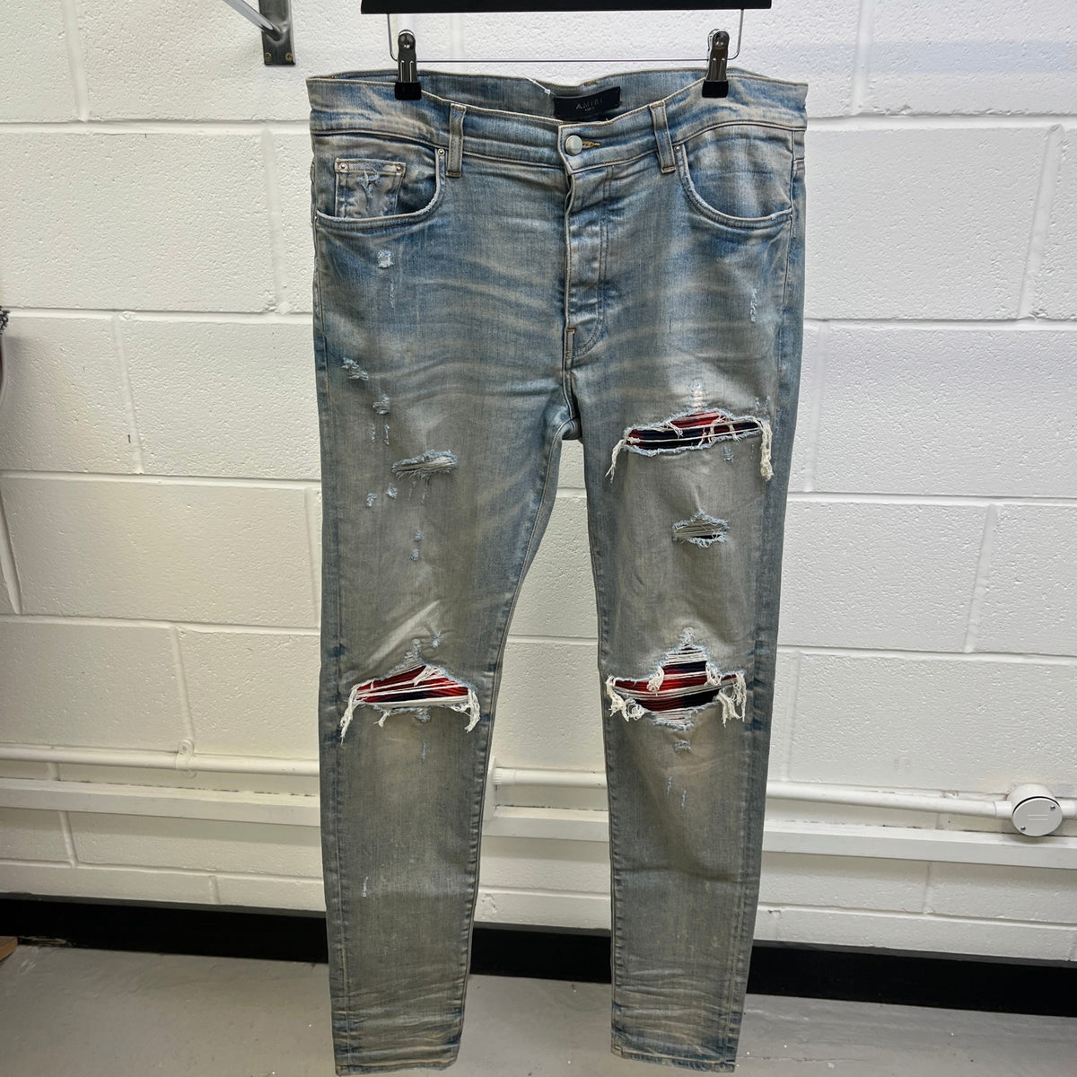 Men's Plaid Mx1 Jeans Blue Size XL / W36 - Photo 8