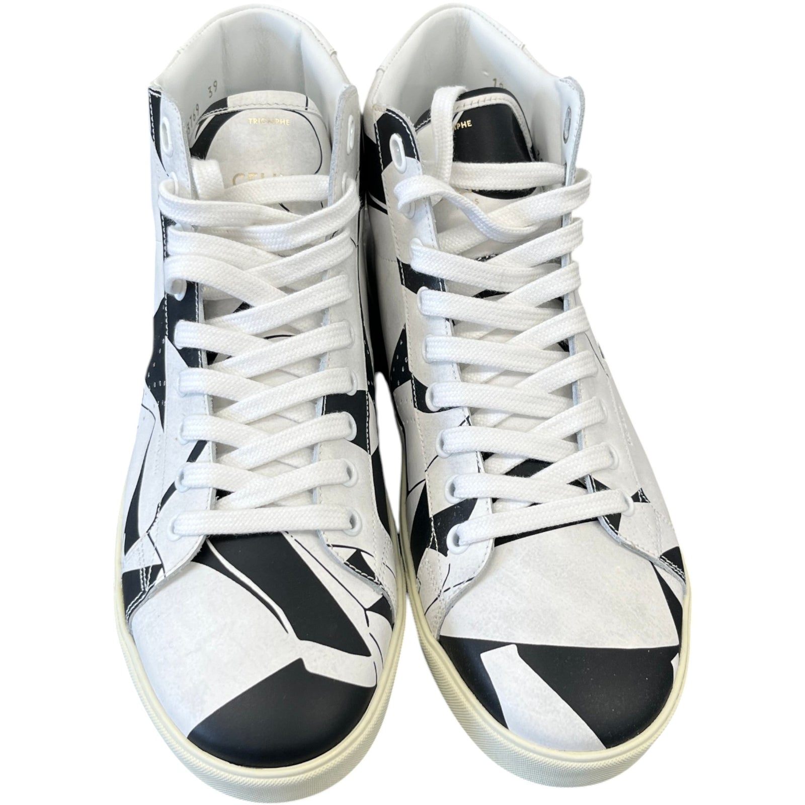 Men's Break High Trainers White Size EU 39 / UK 5 - Photo 6