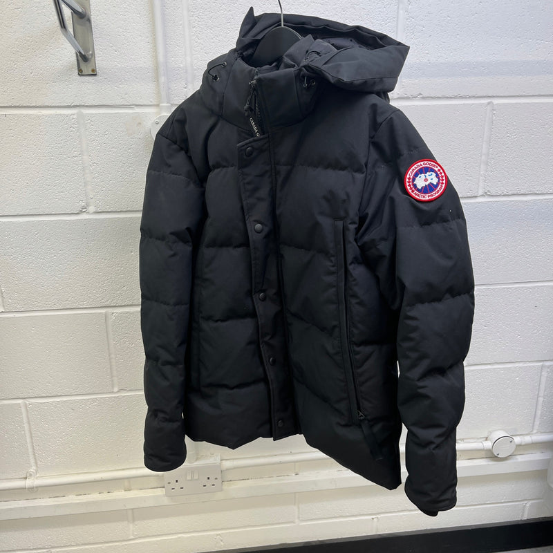 Men's Wyndham Parka Down Jacket Black Size S