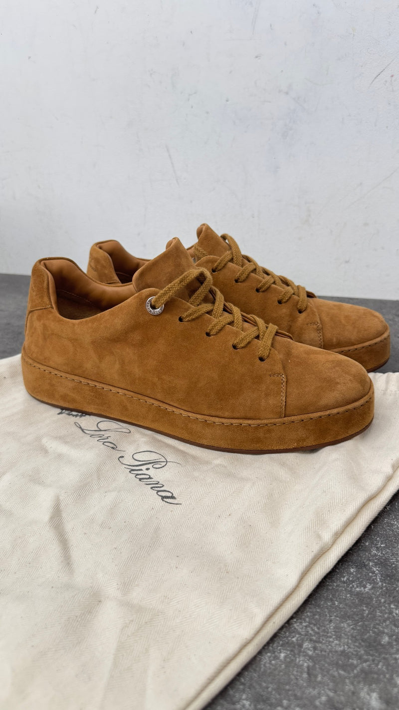 Women's Suede Nuages Low Trainers Brown Size EU 37 / UK 4