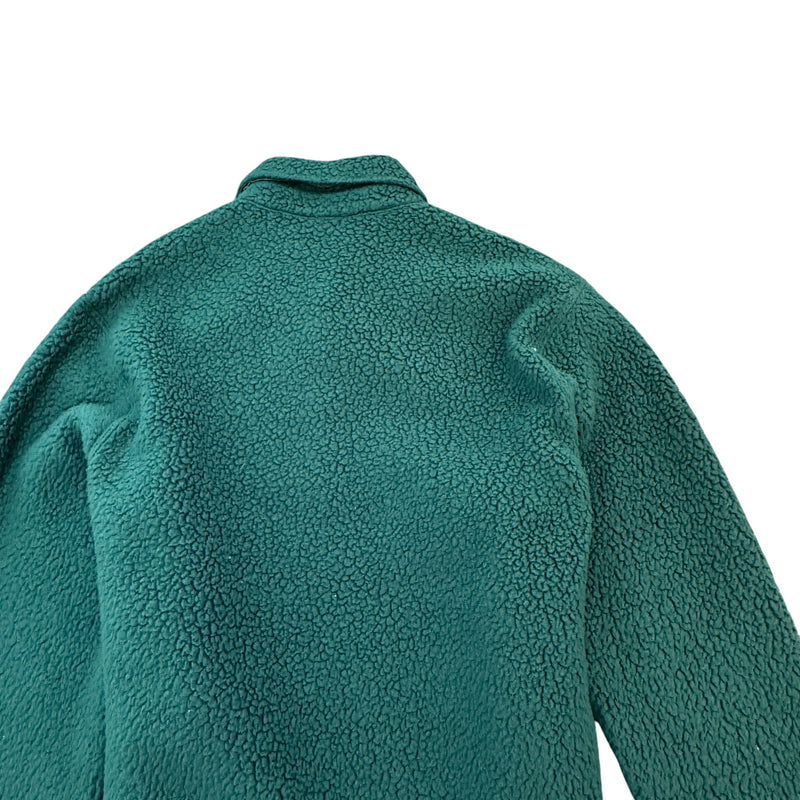 Men's Polartec Polo Shirt Green Size L