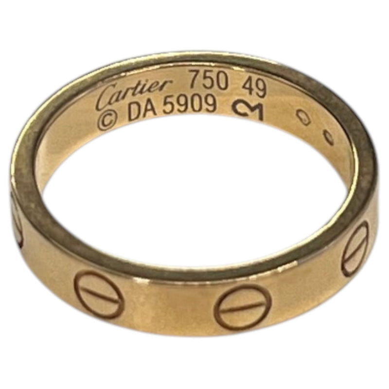Women's Small Model Love Rose Gold 49 Ring Rose Gold Size J