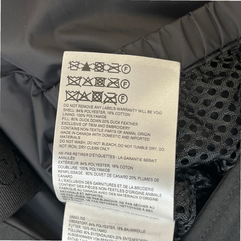 Men's Wyndham Parka Down Jacket Black Size S