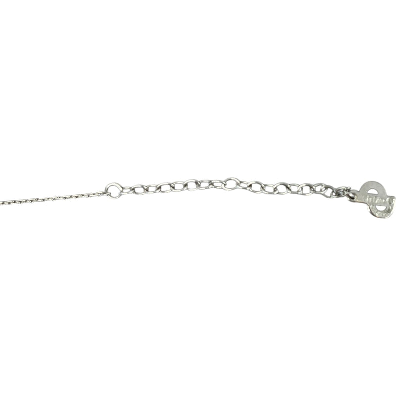 Women's CD Pearl Necklace Silver