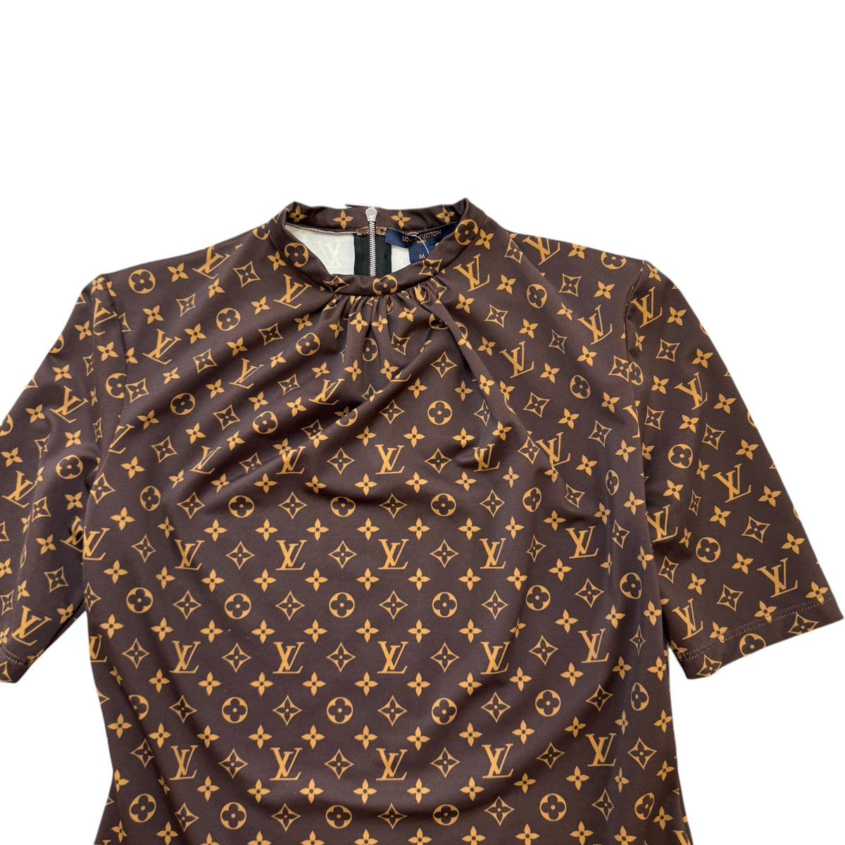 Women's Monogram Lets Vote T-Shirt Brown Size M / UK 10 - Photo 3