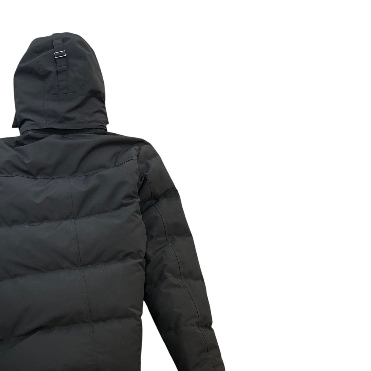 Men's Wyndham Parka Down Jacket Black Size S - Photo 4