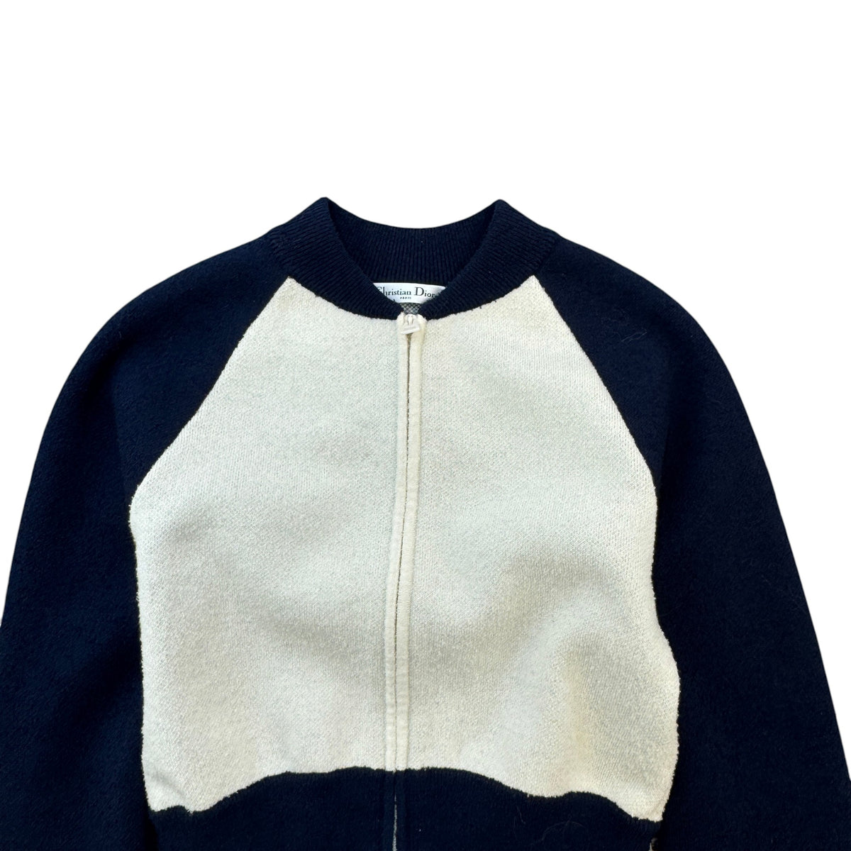 Women's 8 Bomber Knit Cardigan Cream Size XS / UK 6 - Photo 3