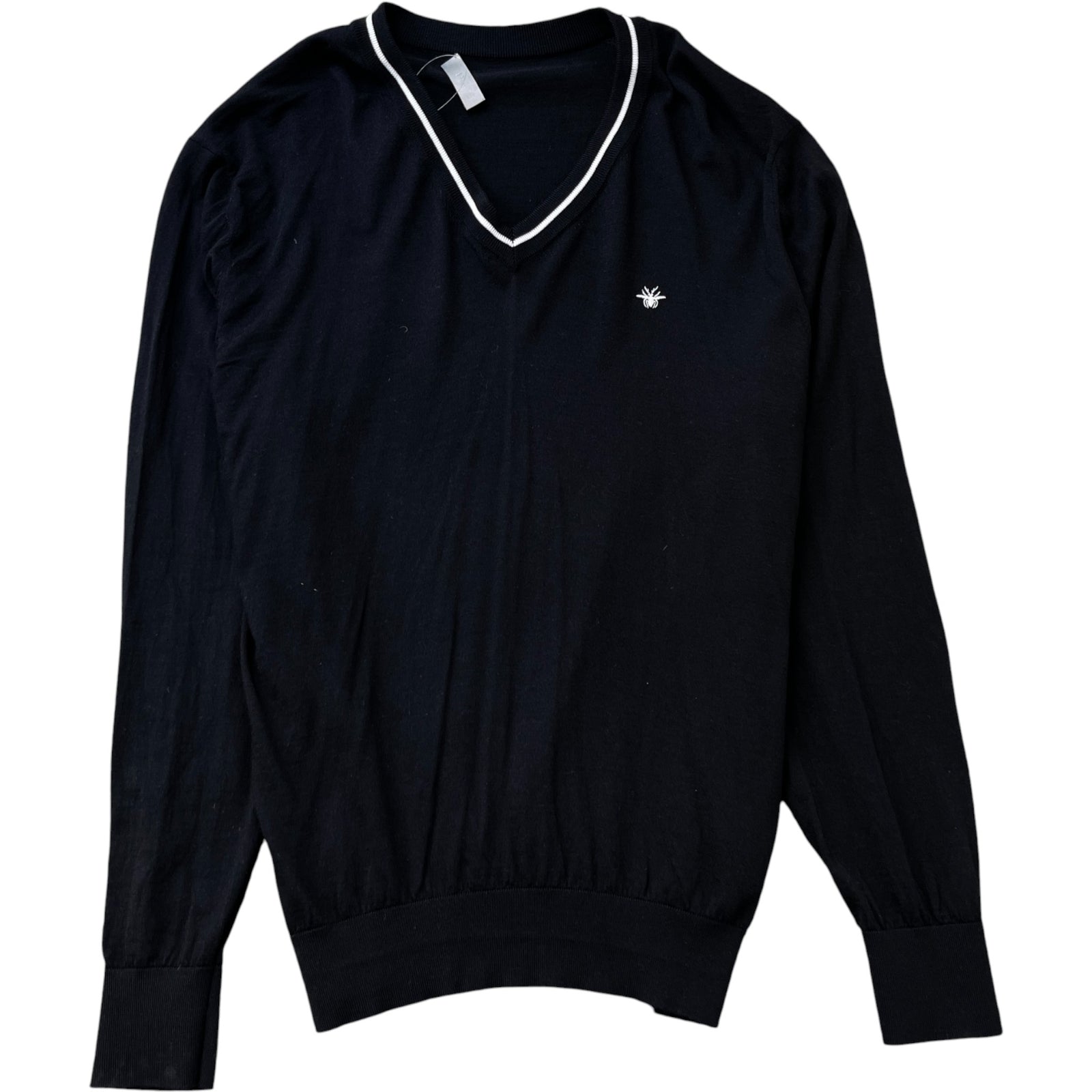 Men's Embroidered Bee Jumper Black Size XL - Photo 1