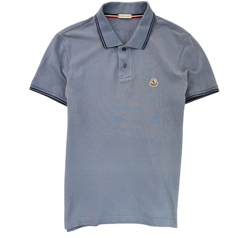 Men's Maglia Polo Shirt Blue Size S