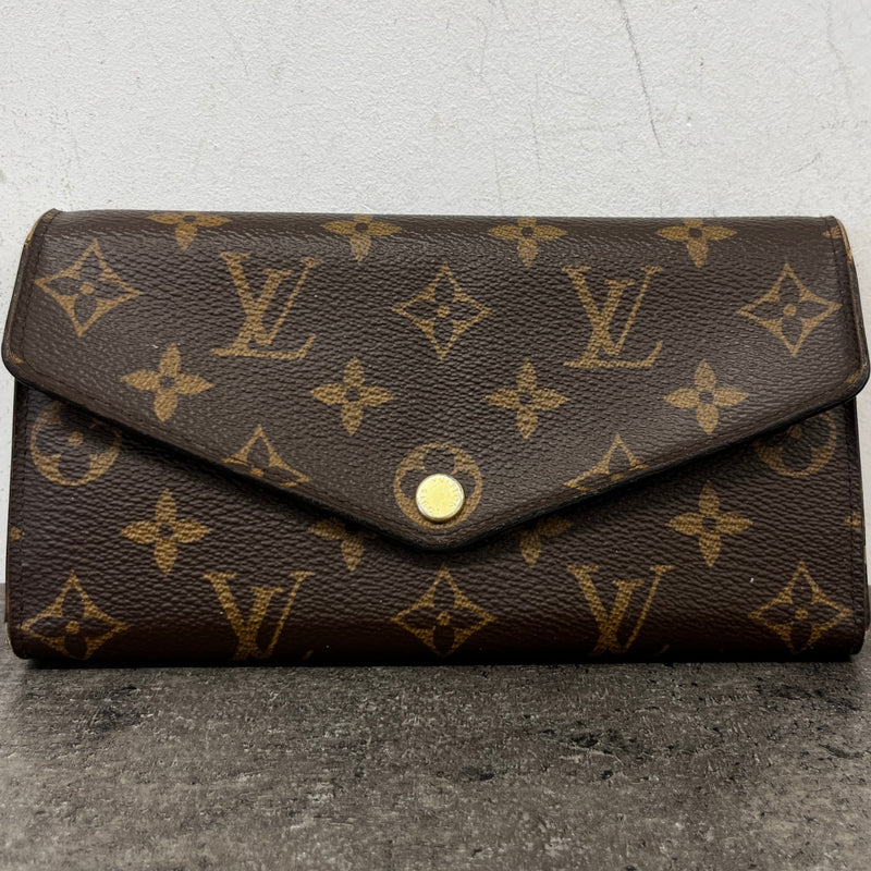 Women's Sarah Monogram Wallet Brown