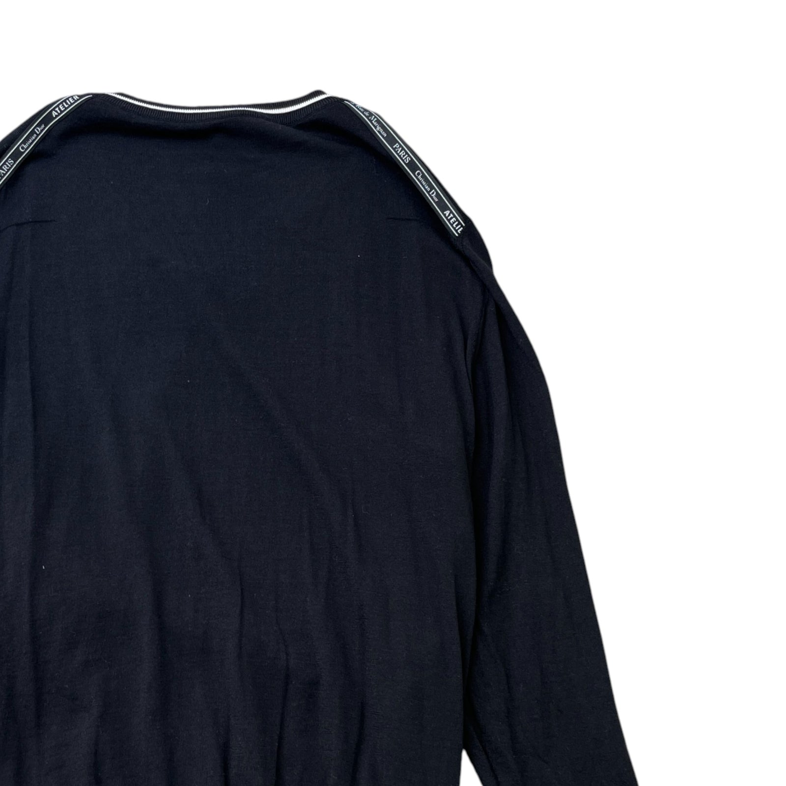 Men's Embroidered Bee Jumper Black Size XL - Photo 4