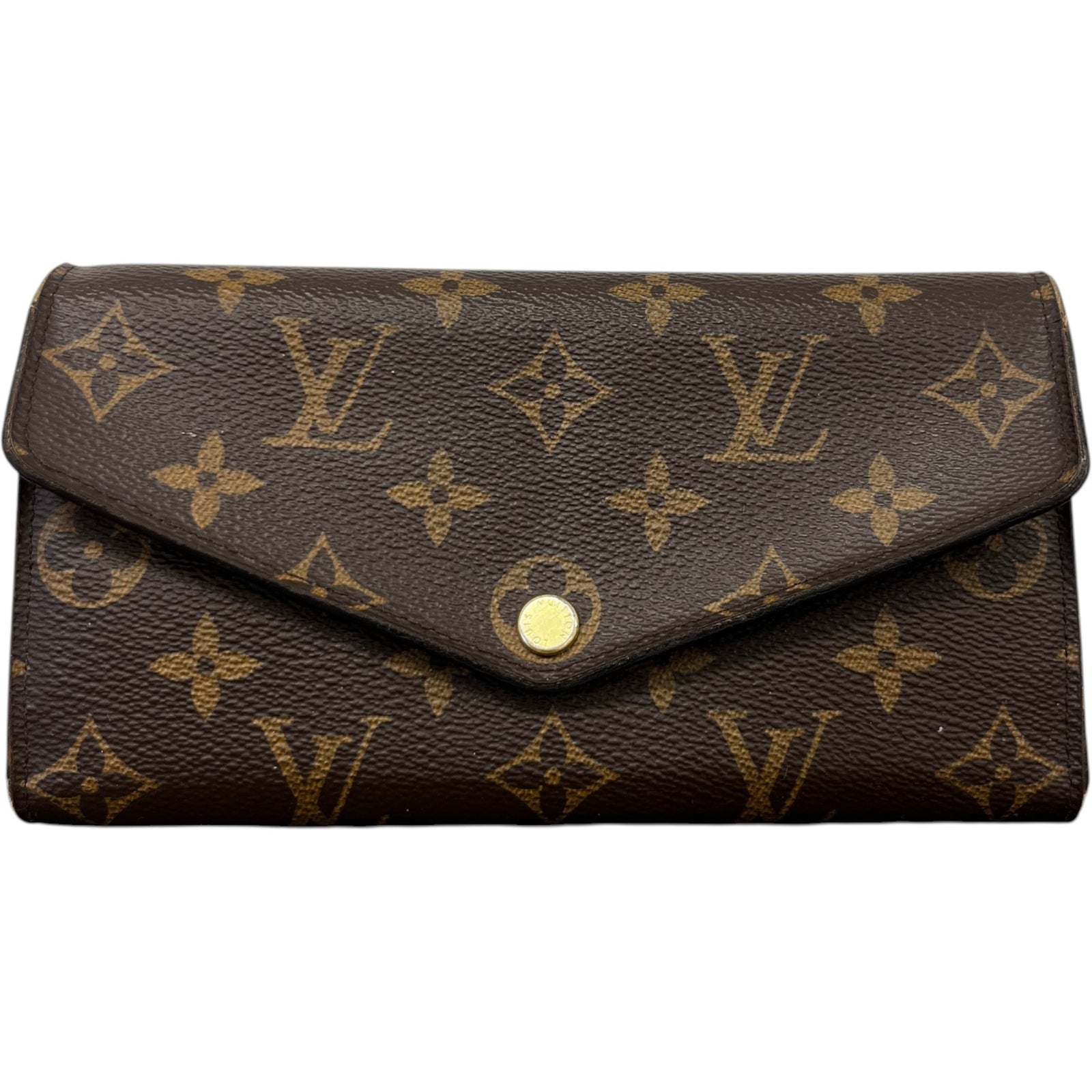 Women's Sarah Monogram Wallet Brown - Photo 1