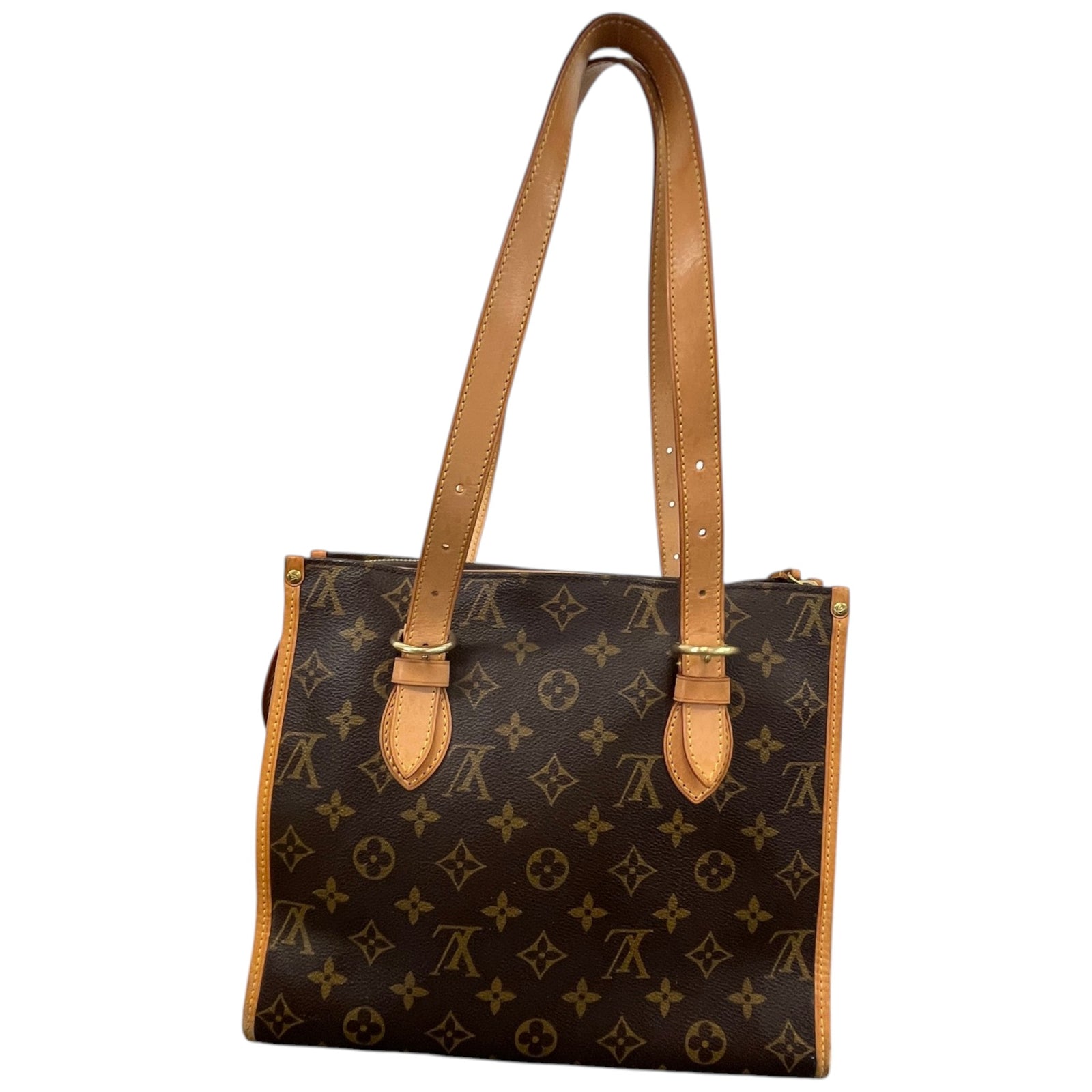 Women's Monogram Popincourt Haut Handbag Brown - Photo 3