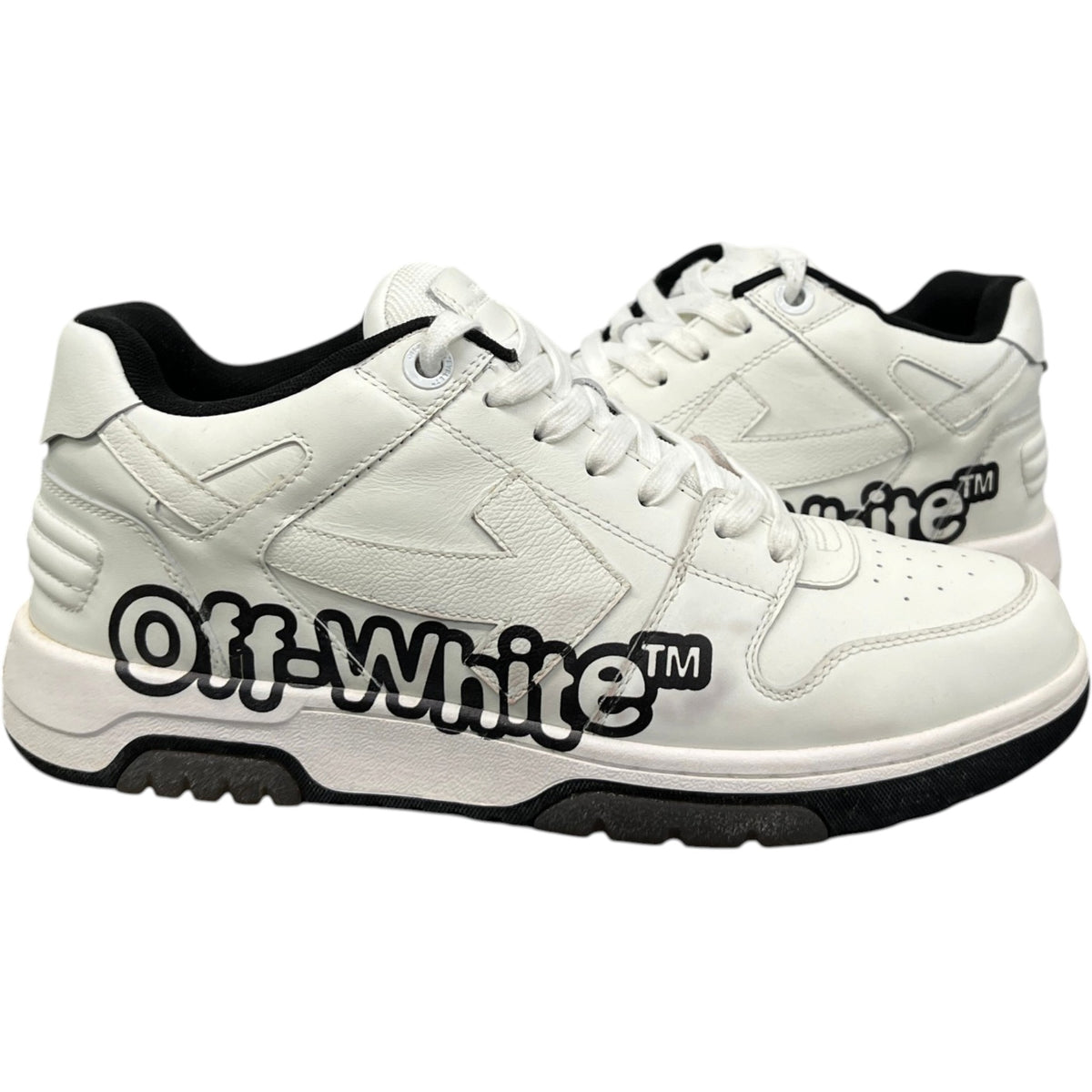 Men's Out Of Office Low Trainers White Size UK 10 / EU 44 - Photo 3