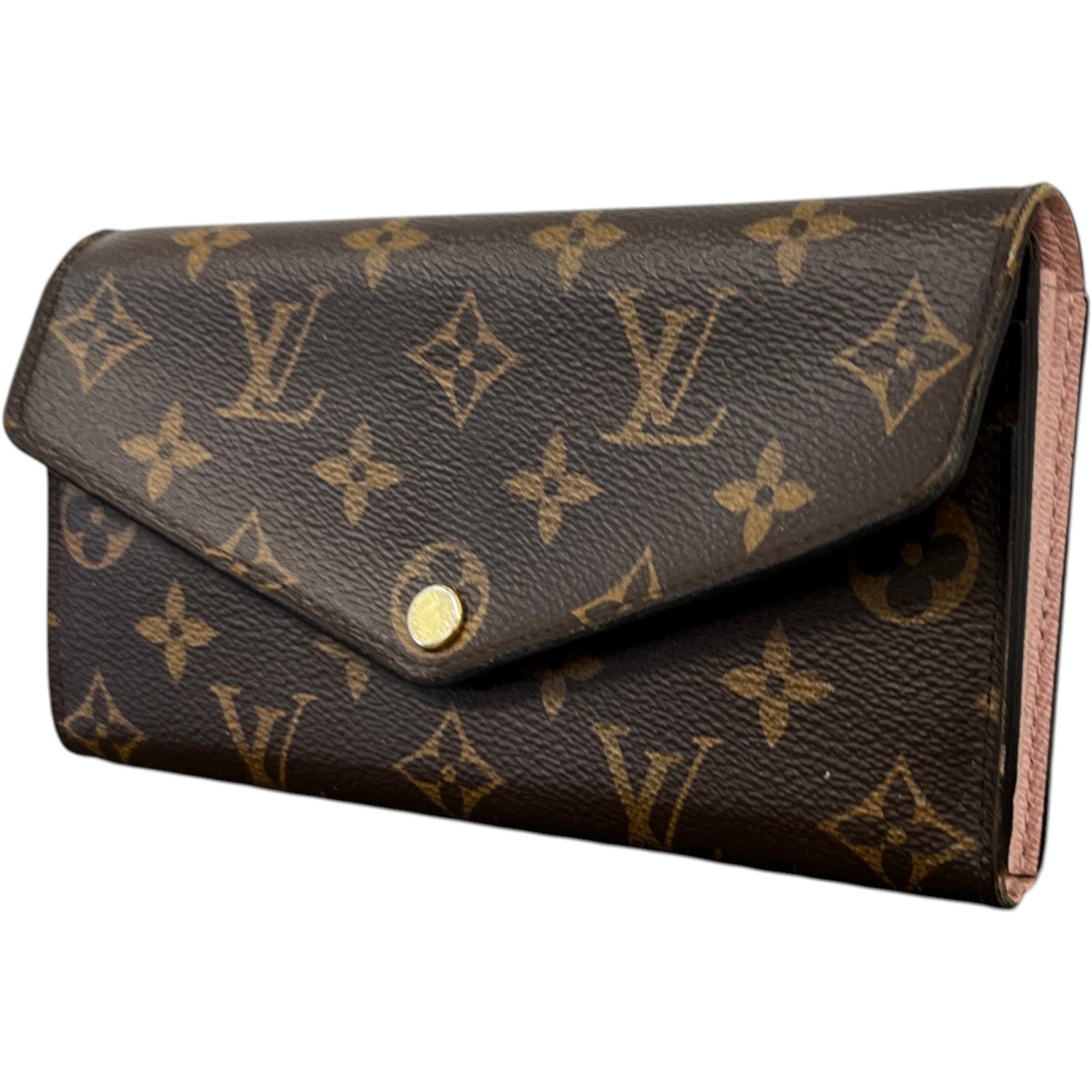 Women's Sarah Monogram Wallet Brown - Photo 4