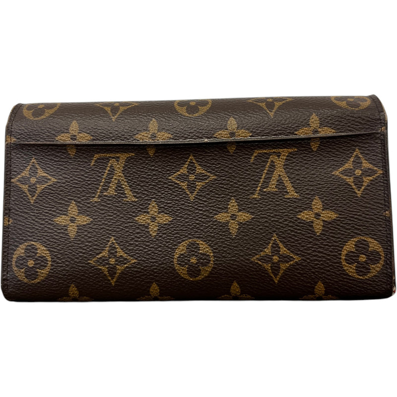 Women's Sarah Monogram Wallet Brown
