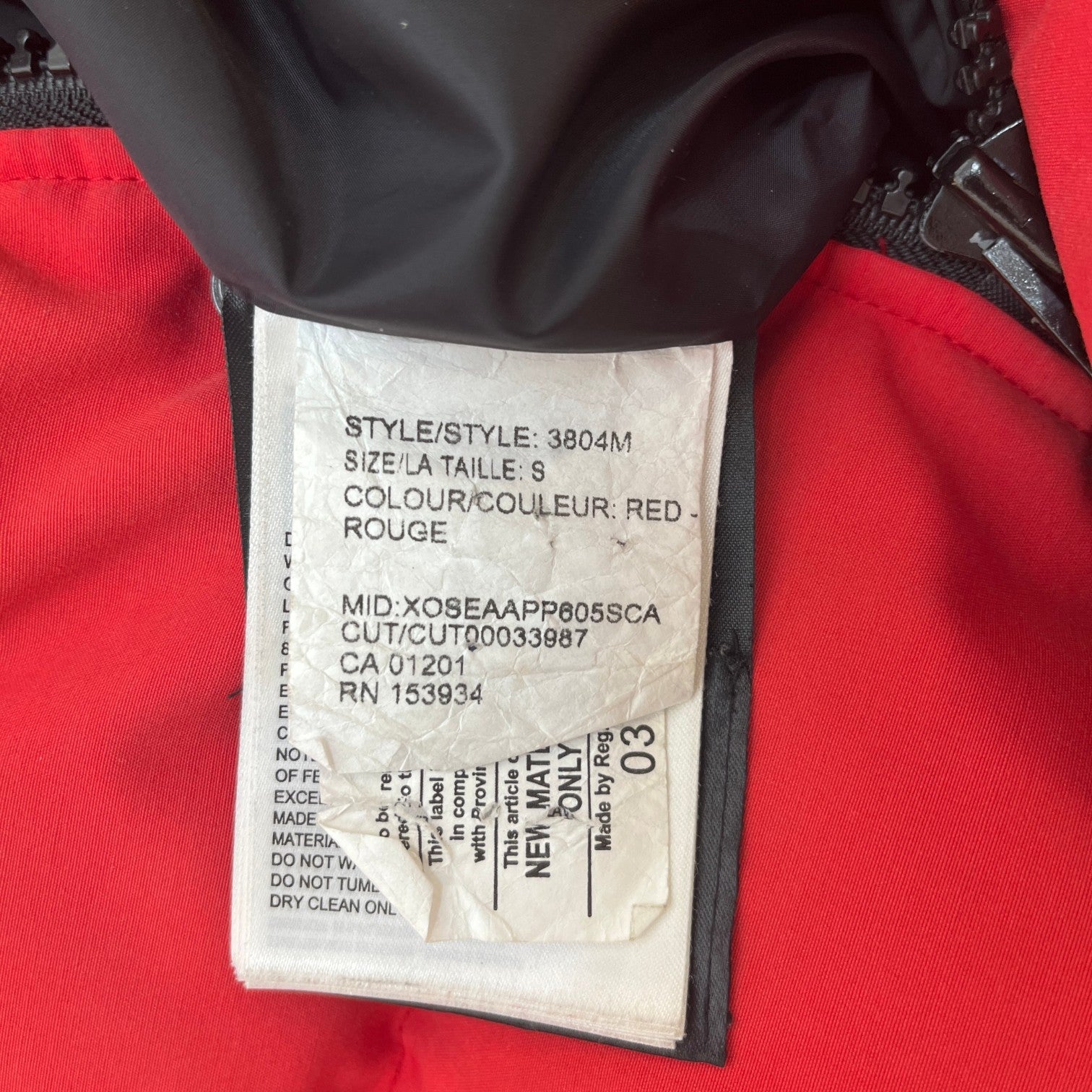 Men's Macmillan Down Jacket Red Size S - Photo 8