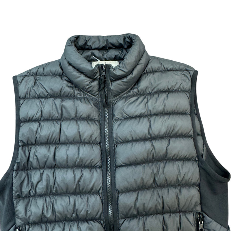 Men's Applique Logo Gilet Black Size M