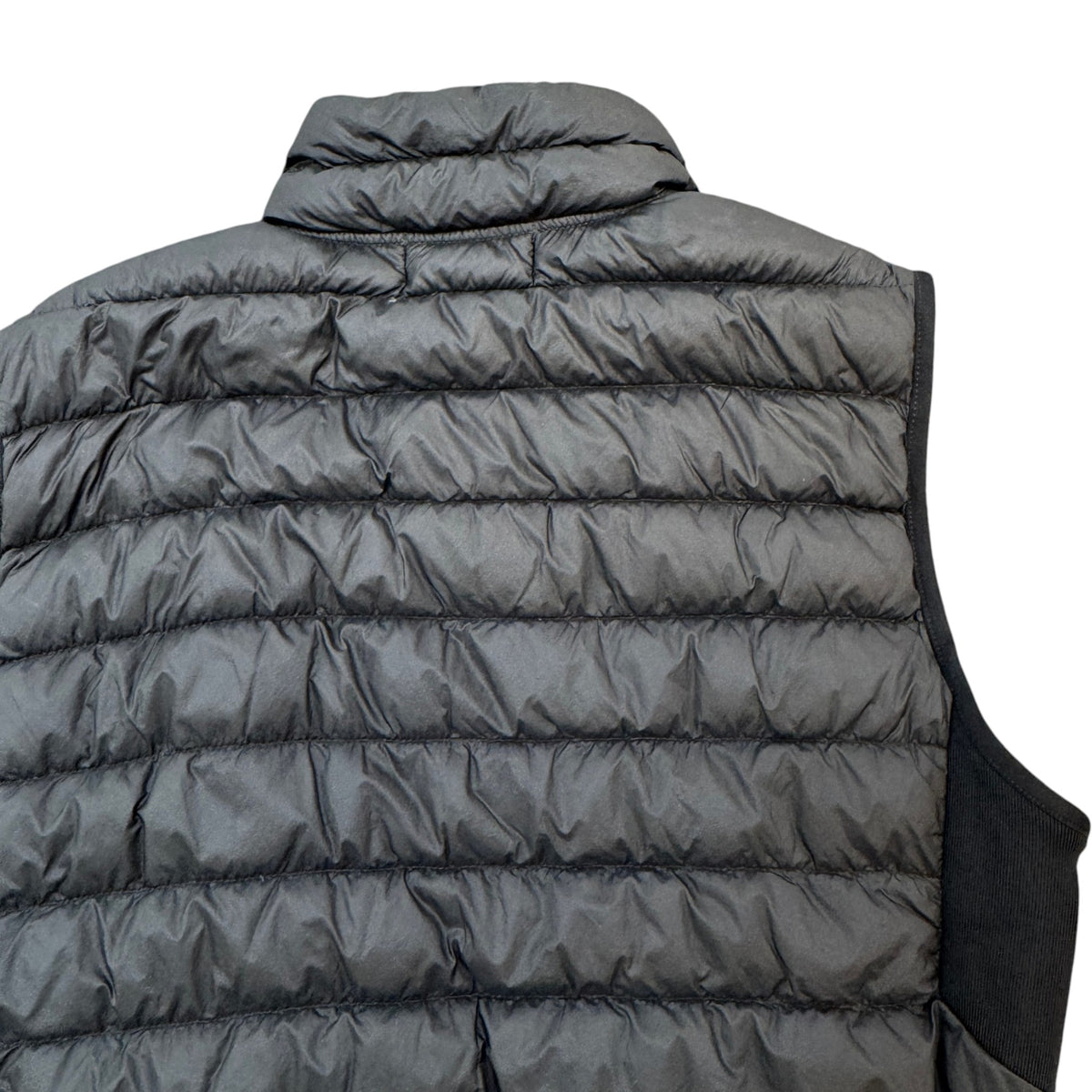 Men's Applique Logo Gilet Black Size M - Photo 4