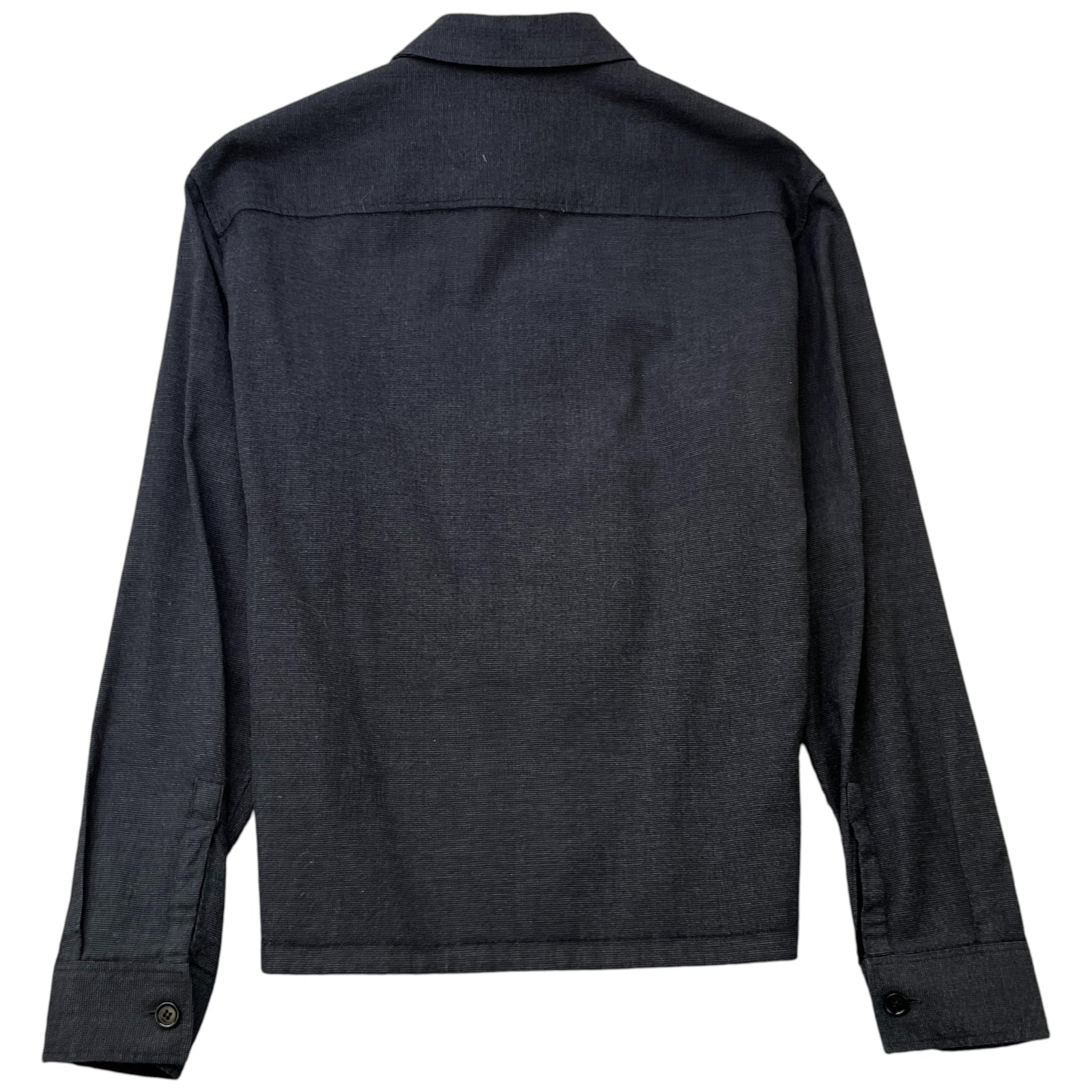 Men's Embroidered Logo Pocket Long Sleeve Shirt Navy Size IT 46 / UK S - Photo 2