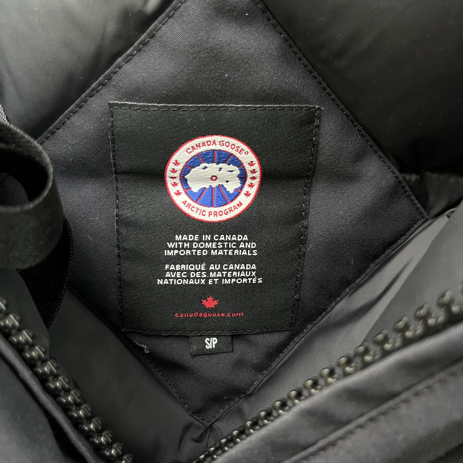 Women's Victoria Parka Down Jacket Navy Size S - Photo 7